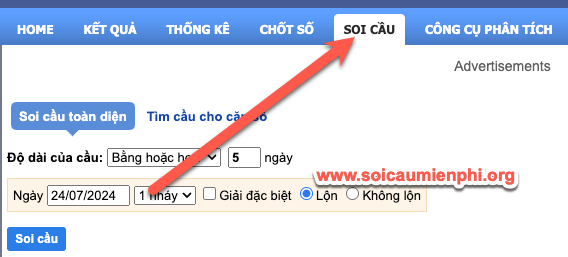 Công cụ soi cầu Rồng Bạch Kim