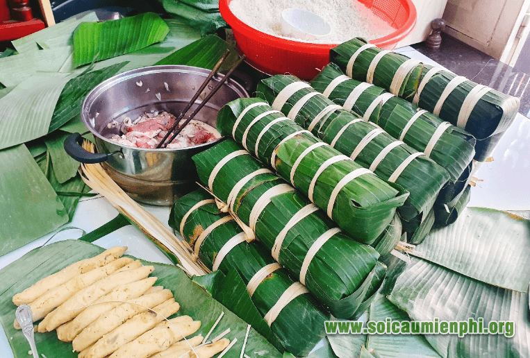 Mơ thấy bánh tét