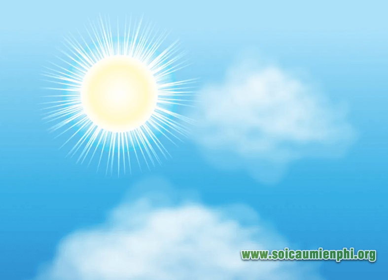 Mơ thấy mặt trời vào buổi trưa