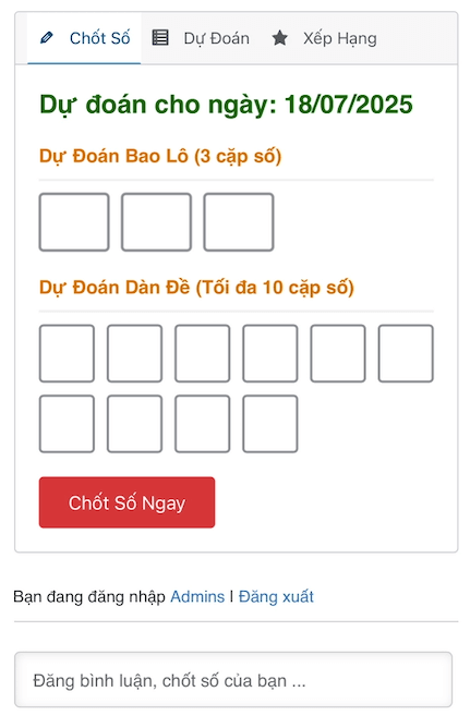 Giới thiệu chức năng Chốt Số hàng ngày