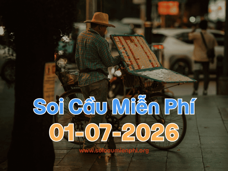 Soi Cầu MB 1-7-2026 - Soi cầu dự đoán xổ số miền Bắc ❤️