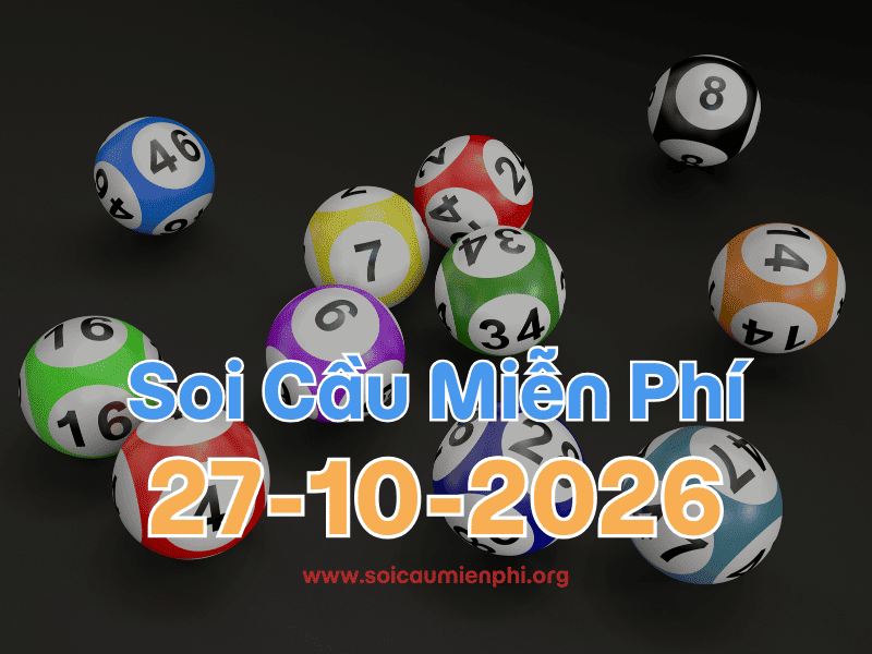 Soi Cầu MB 27-10-2026 - Soi cầu dự đoán xổ số miền Bắc ❤️